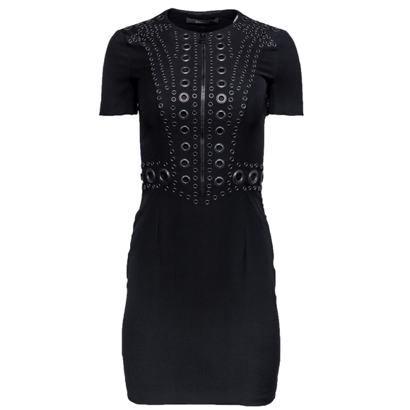GIVENCHY Metal Eyelet Grommet Embellished Dress - Picture 6 of 11